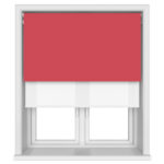 Bella Scarlett Motorised Double Roller Blind