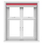 Bella Scarlett Motorised Double Roller Blind