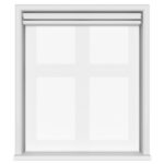 Bella Snow Motorised Double Roller Blind