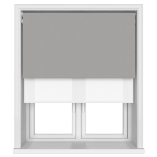 Bella Tropez Motorised Double Roller Blind