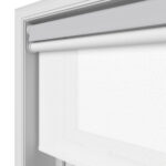 Bella Vellum Motorised Double Roller Blind