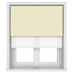 Bella Butter Double Roller Blind