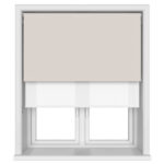 Bella Dove Double Roller Blind