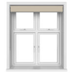Bella Hessian Double Roller Blind