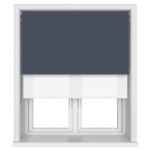 Bella Indigo Double Roller Blind