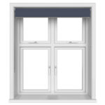 Bella Indigo Double Roller Blind