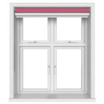 Bella Lipstick Double Roller Blind