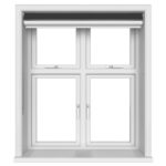 Bella Noir Double Roller Blind