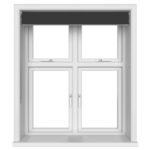 Bella Noir Double Roller Blind