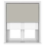 Bella Taupe Double Roller Blind