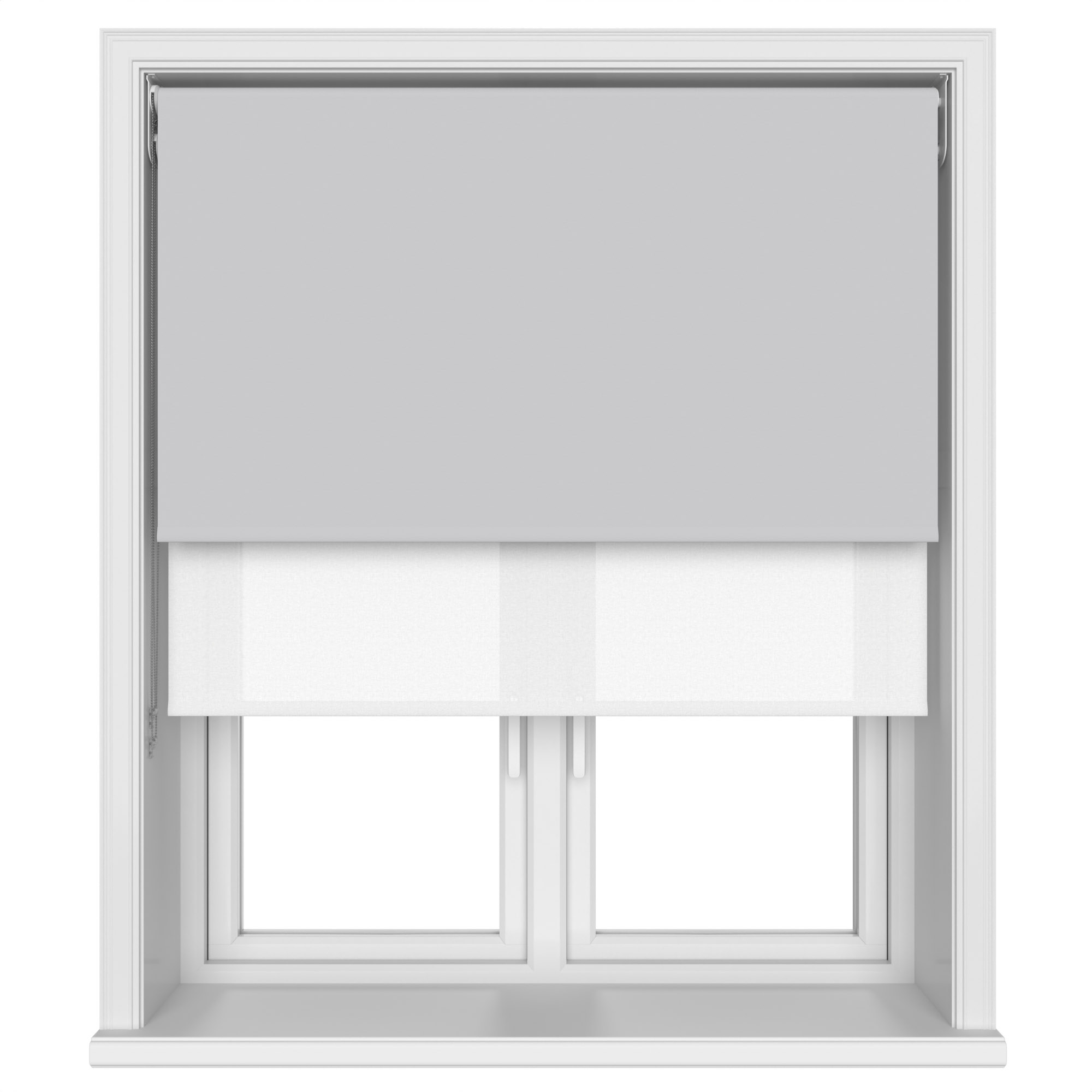 Bella Vellum Double Roller Blind