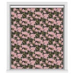 Azalea Pink Blackout Motorised