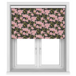 Azalea Pink Blackout Motorised
