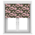 Azalea Pink Blackout Cassette Motorised