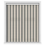 Brighton Stripe Charcoal Motorised