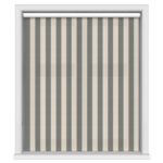 Brighton Stripe Charcoal