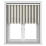 Brighton Stripe Charcoal Motorised