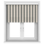 Brighton Stripe Charcoal Cassette Motorised