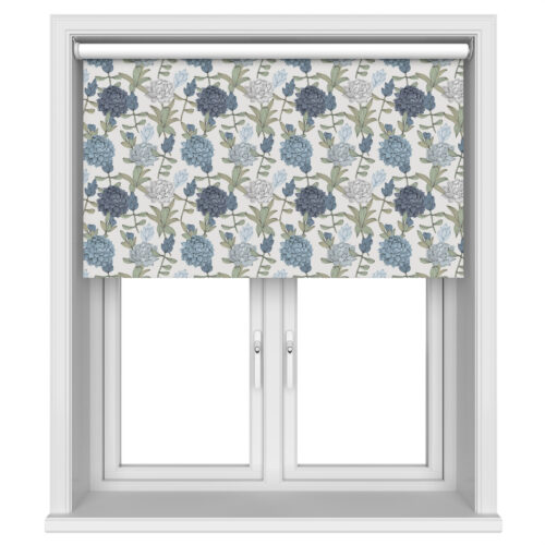 Dahlia Blue Blackout Motorised