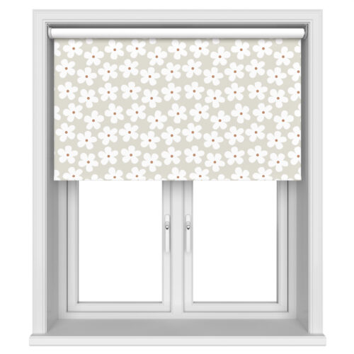 Daisy Linen Blackout Motorised