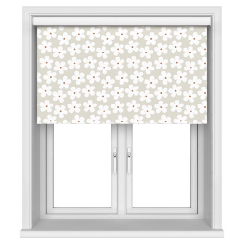 Daisy Linen Blackout Cassette Motorised