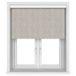 Damask Stone Blackout Cassette Motorised