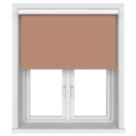 Dunham Terracotta Blackout Cassette Motorised