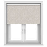 Florence Tapestry Beige Blackout Motorised