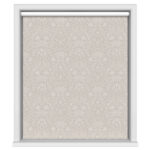 Florence Tapestry Beige Blackout Motorised