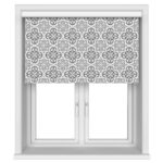 Mosaic Monochrome Blackout Cassette Motorised