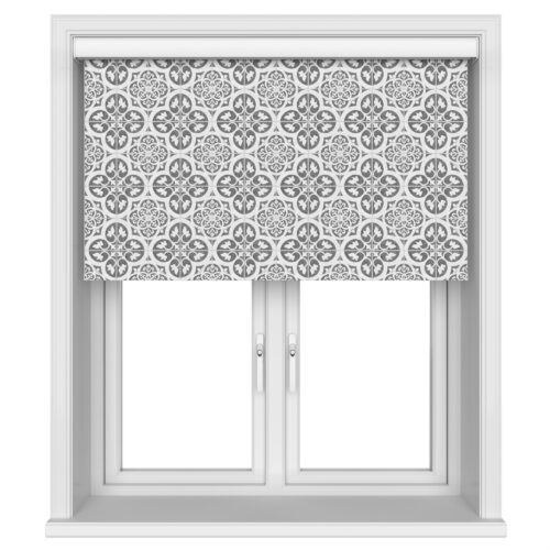 Mosaic Monochrome Blackout Cassette Motorised
