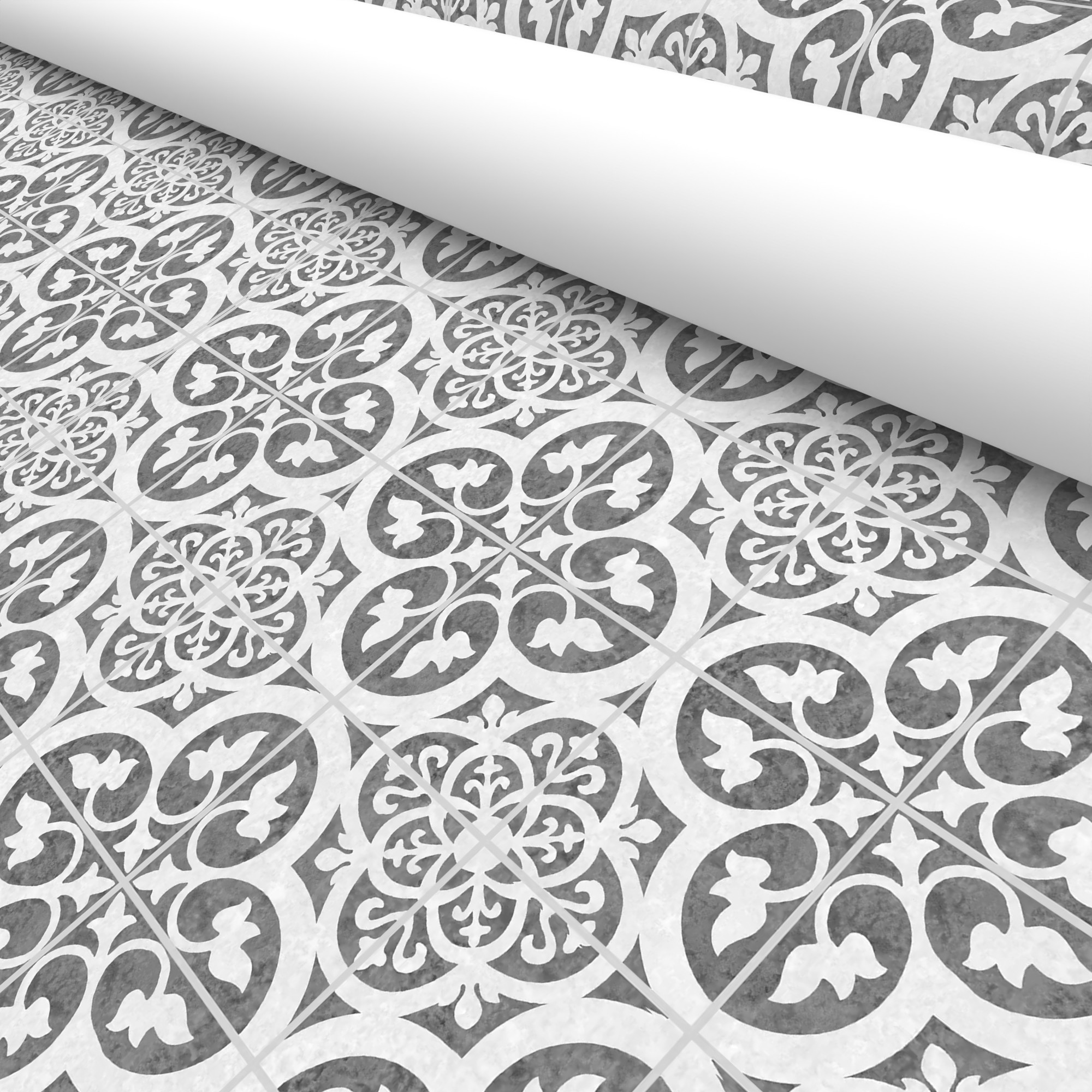 Mosaic Monochrome Blackout Motorised - Image 5