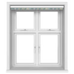 Paradise Palm Blue Blackout Motorised