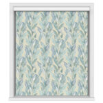 Paradise Palm Blue Blackout Cassette Motorised
