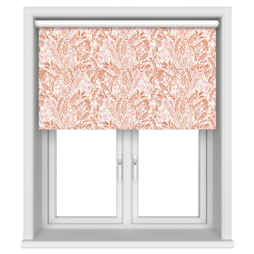 Petal Terracotta Blush Blackout Motorised