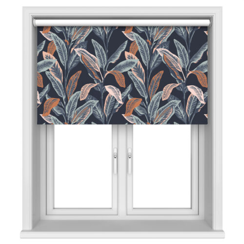 Tropical Palm Lagoon Blackout Motorised