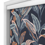 Tropical Palm Lagoon Blackout Cassette Motorised