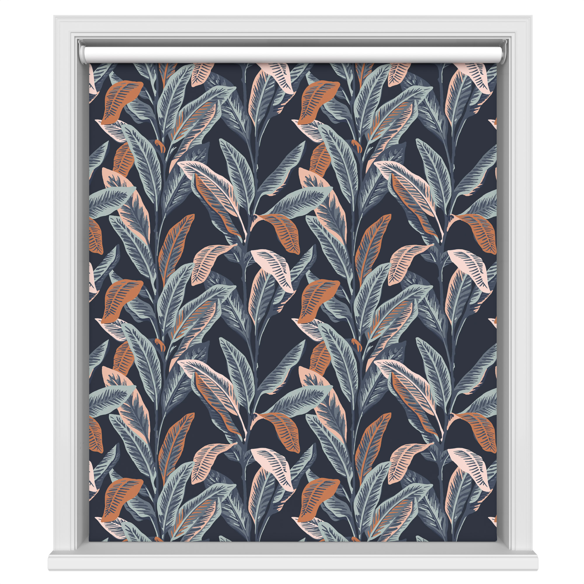 Tropical Palm Lagoon Blackout Motorised - Image 2