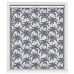 Vintage Palm Indigo Motorised