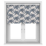 Vintage Palm Indigo Motorised