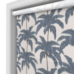 Vintage Palm Indigo Motorised