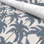 Vintage Palm Indigo Motorised