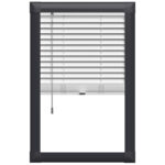 Pure White Perfect Fit Anthracite Frame
