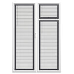 Pure White Perfect Fit Anthracite Frame