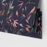 Sara Miller Bamboo Smokey Blue Motorised