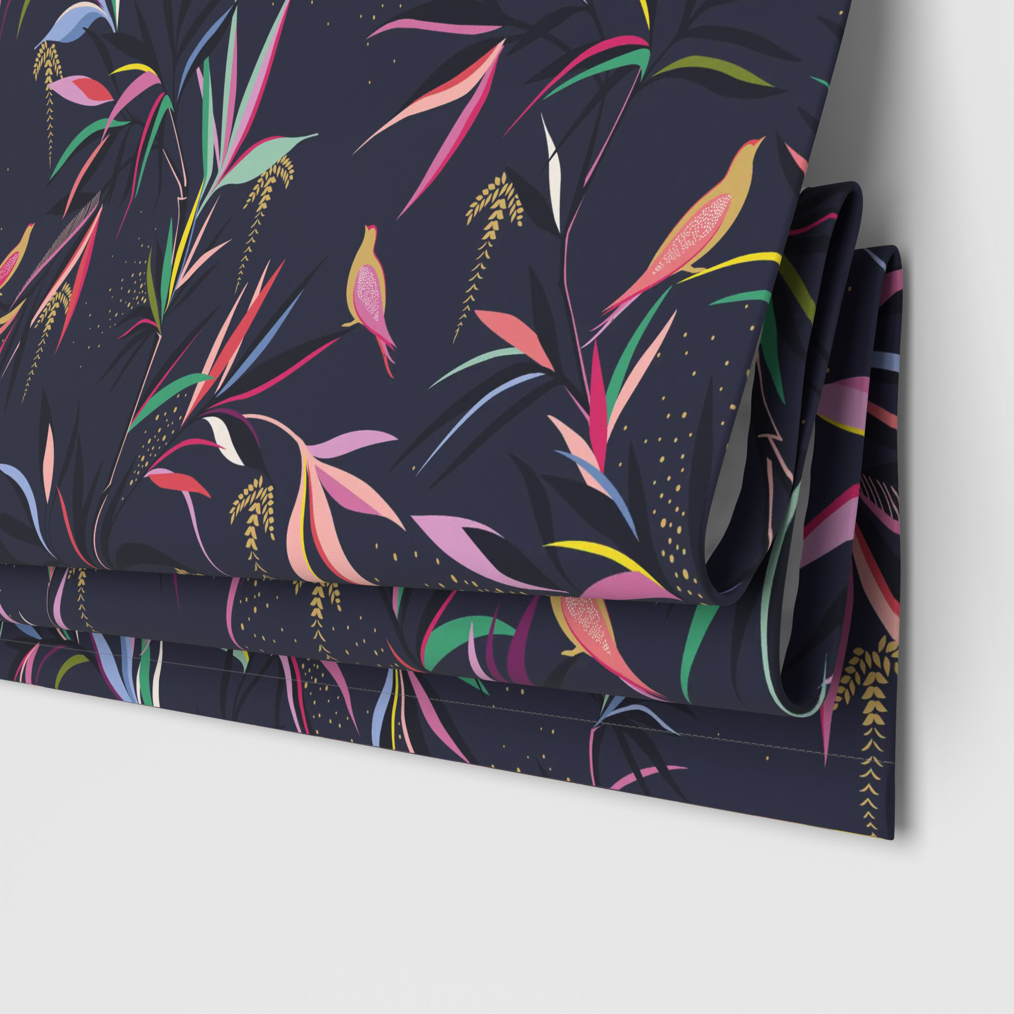 Sara Miller Bamboo Smokey Blue Motorised