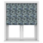 William Morris At Home Acanthus Indigo Motorised