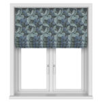 William Morris At Home Acanthus Indigo Motorised