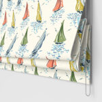 Laura Ashley A’hoy Sail Boats Multi No Drill