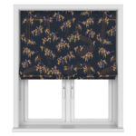 Sara Miller Birds & Gate Deep Navy No Drill